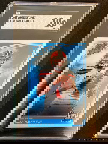 2020 Donruss Optic Baker Mayfield #153 Rated Rookie RC SGC 10