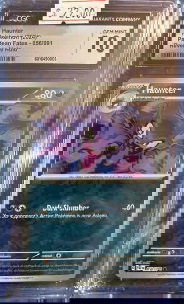 2024 Haunter Paldean Fates 056/091 Reverse Holo CGC 10 Gem Mint