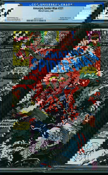 AMAZING SPIDER-MAN #331, CGC 9.4 NM