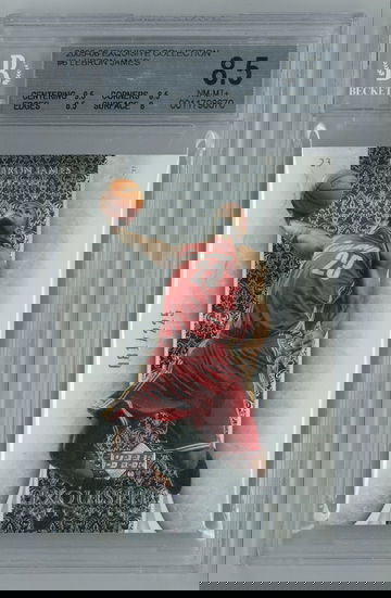 LeBron James 2005 Exquisite Collection #6 Serial #/225 - BGS 8.5