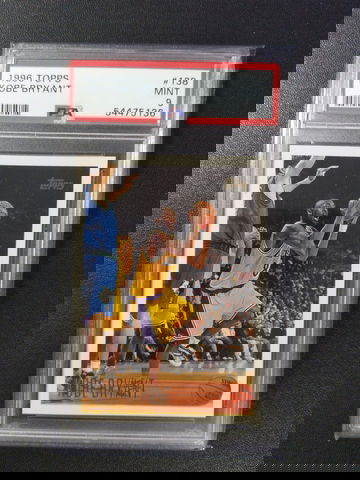 1996 Topps #138 KOBE BRYANT PSA 9