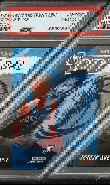 Dereck Lively II 2023 Panini MyCity Rookie NBA #MY-30 Basketball Card PSA 10 Gem Mint