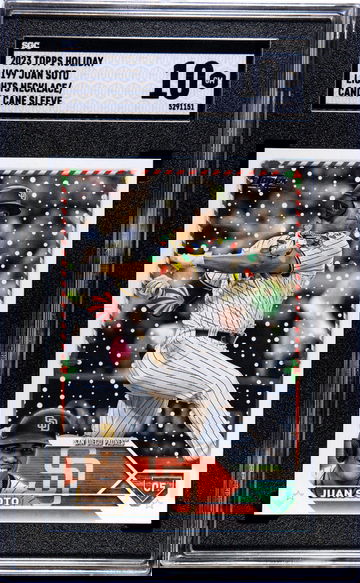 2023 Topps Holiday Juan Soto #H199 SGC 10