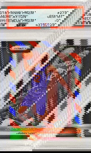 Deandre Ayton Prizm RWB PSA 10