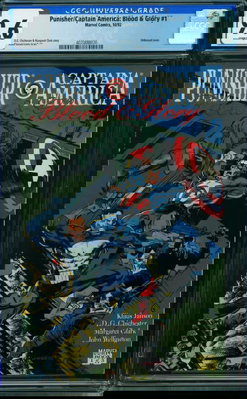 PUNISHER/CAPTAIN AMERICA: BLOOD & GLORY #1, CGC 9.6 NM+