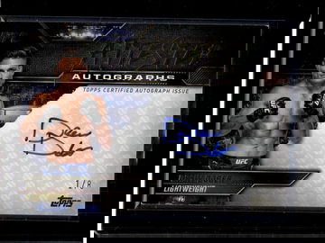 2024 Topps UFC Knockout Attested Drew Dober #ATT-DDR Auto /8