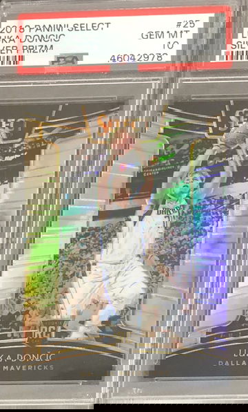 Luka Doncic Silver Prizm Concourse