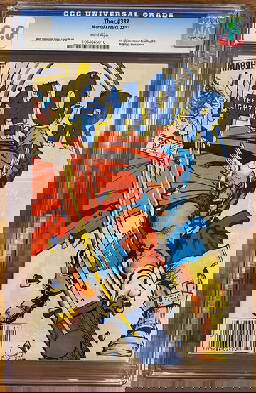 Thor #337 CGC 9.8 1st Beta Ray Bill