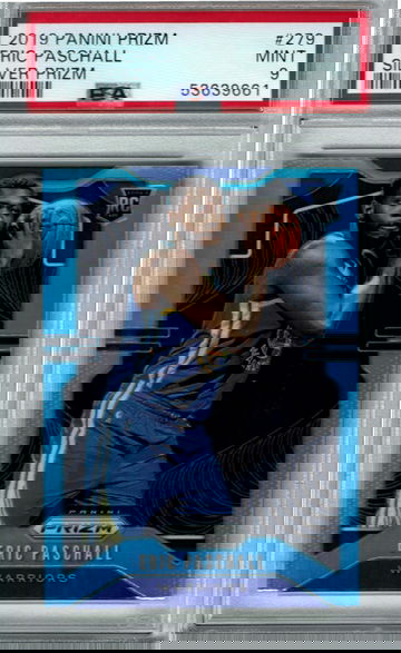 2019 Panini Prizm Eric Paschall Silver Prizm Rookie #279 PSA 9