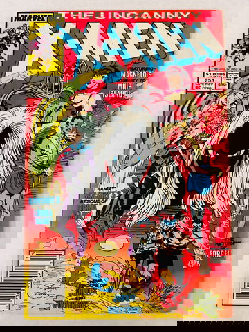 Uncanny X-Men #253 (1989) Marvel Mark Jewelers Newsstand 1st Lian Shen VF-