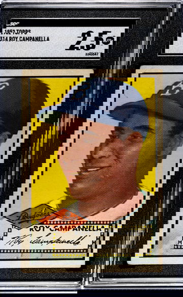 1952 Topps Roy Campanella SGC 2.5