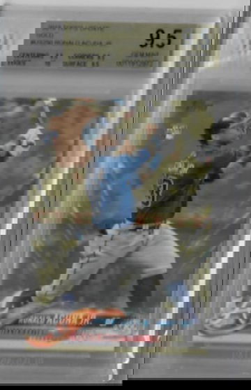 RONALD ACUNA 2018 TOPPS UPDATE GOLD 1641/2018 #US250