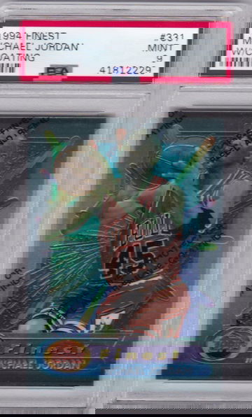 Michael Jordan - 1994 Finest PSA 9