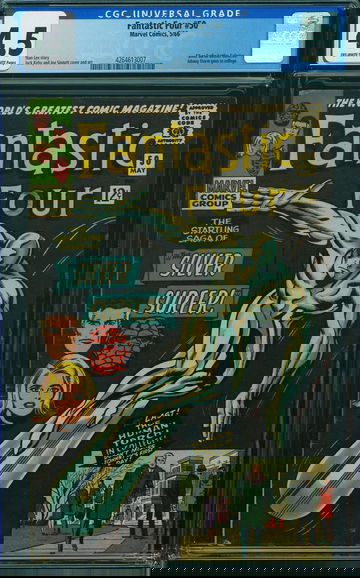 FANTASTIC FOUR #50, CGC 4.5 VG+