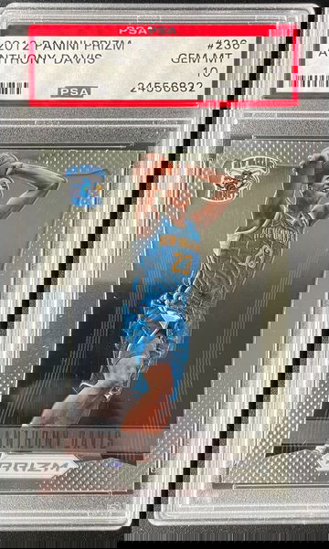 2012 Panini Prizm Anthony Davis PSA 10 