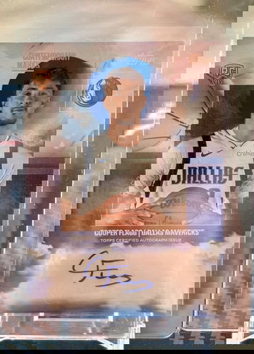 2025 Topps Cooper Flagg Contemporary Marks Rookie Foil RC Auto