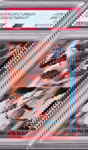 2000 pacific omega Tom Brady/Redman #238 #499/500