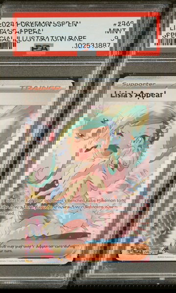 2024 Pokémon SSP Lisia's Appeal Special Illustration Rare #246 PSA 9