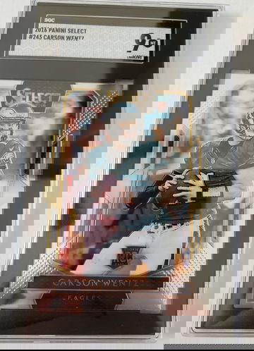 Carson Wentz 2016 Select Field Level Rookie SGC 9