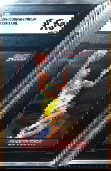 2006-07 Bowman Chrome Chris Paul SGC 9.5