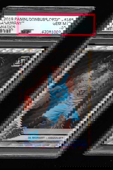2019 Donruss Optic Fanatics JA Morant PSA 10