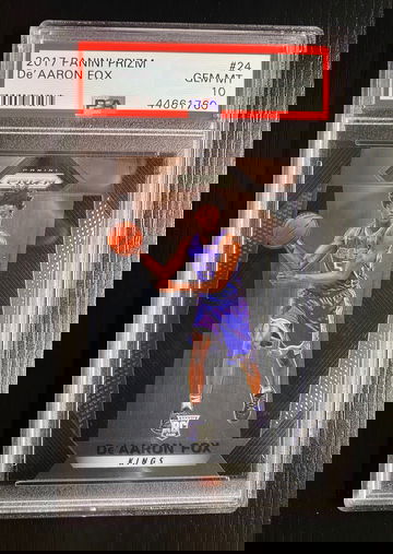 2017-2018 De’ Aaron Fox Prizm PSA 10 Gem Mint