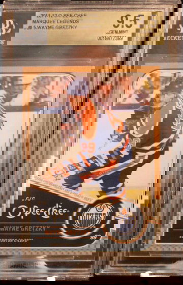 2011-12 O-Pee-Chee Marquee Legends Wayne Gretzky #L5 BGS 9.5