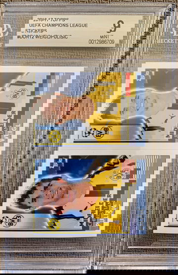 2016-17 topps uefa champions league Christian pulisic bgs 9