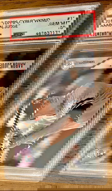 2017 Topps Cyber Weekend Aaron Judge RC PSA 10 Pop 23!