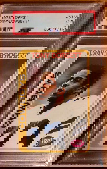 1978 TOPPS TONY DORSETT #315 RC ROOKIE CARD PSA 5 EX