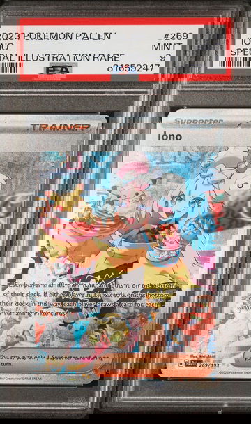 2023 Pokemon #269 Iono Special Illustration Rare PSA 9