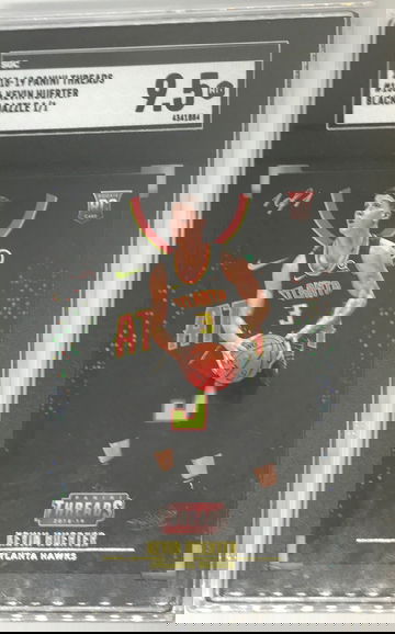 Kevin Huerter 2018-19 Threads #156 Black Dazzle 1/1 - SGC 9.5 MINT RC