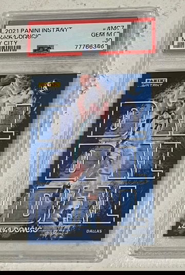 2021 Luka Doncic Panini Instant PSA 10