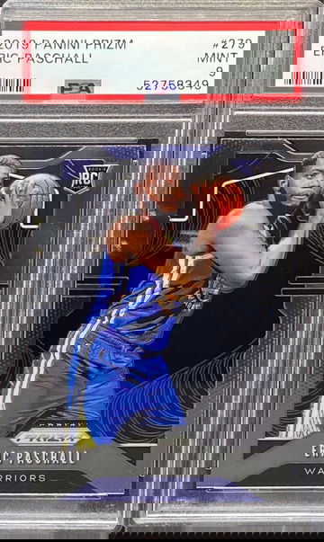 2019 Panini Prizm Eric Paschall #279 RC PSA 9