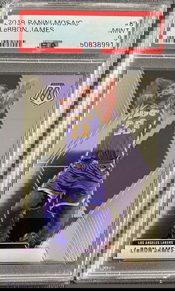 2019 Mosaic LeBron James PSA 9 #8