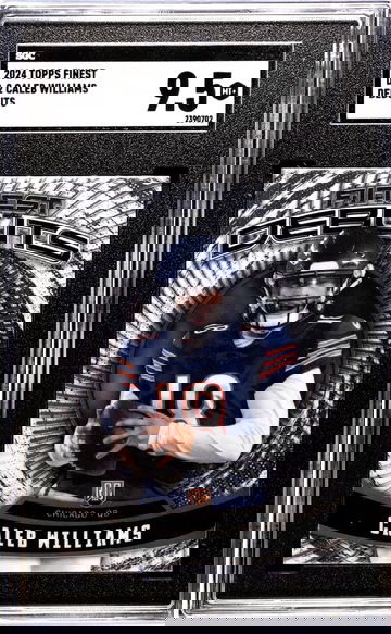 2024 Topps Finest #D-2 Caleb Williams Debuts SGC 9.5