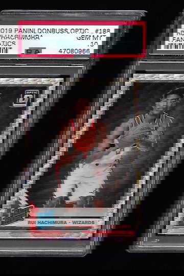 2019 Donruss Optic Fanatics Rui Hachimura PSA 10