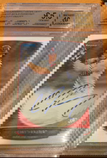 Clint Frazier 2013 Bowman Chrome Auto