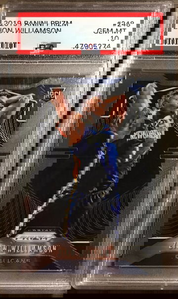 Zion Williamson 2019 Prizm PSA 10