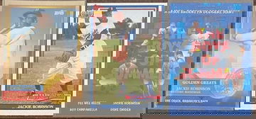 Jackie Robinson 3 card lot