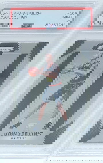 2017 Prizm John Collins RC #109 PSA 9 MINT
