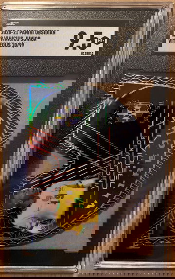 2020-21 Obsidian Vinicius Junior Vitreous /99 SGC 9.5