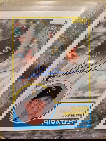 2018 Topps Update Austin Meadows RC auto