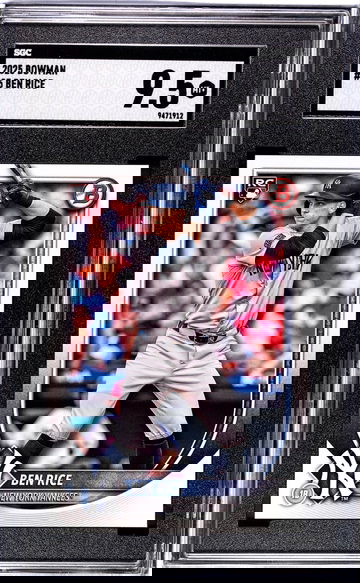 2025 Bowman #85 Ben Rice SGC 9.5