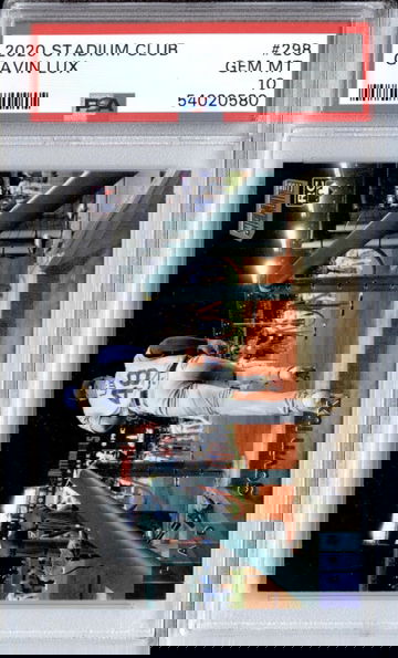 2020 Stadium Club #298 Gavin Lux RC PSA 10