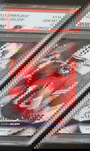 2012 Upper Deck #134 Russell Wilson RC PSA 10 GEM MINT 