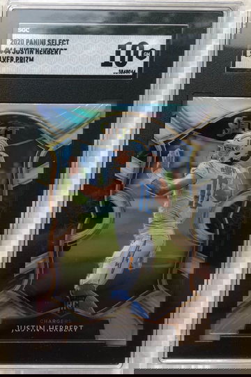 Justin Herbert 2020 RC Select Silver - SGC 10