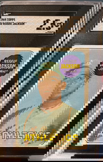 1969 Topps Reggie Jackson SGC 2.5 #260 Rookie