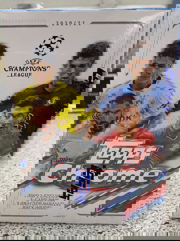 Topps Chrome UEFA Champion's League Soccer Blaster Sealed