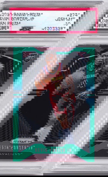 Kevin Porter Jr. 2019 Prizm Green PSA 10 